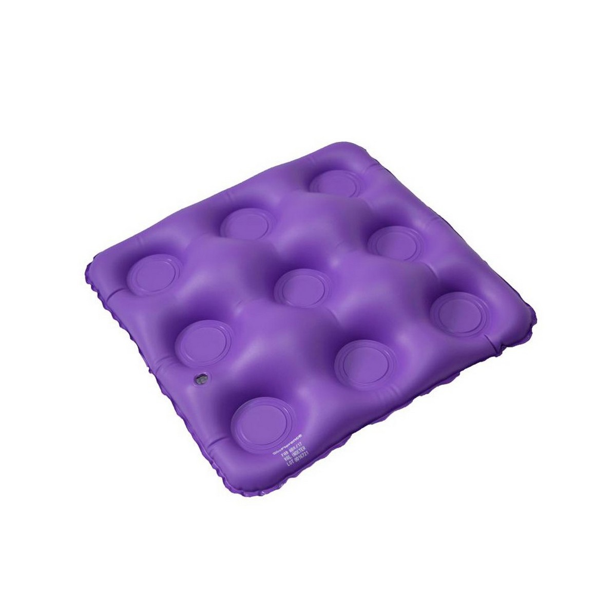 Almofada Inflavel Quadrada Assento Orto Caixa De Ovo Bioflorence