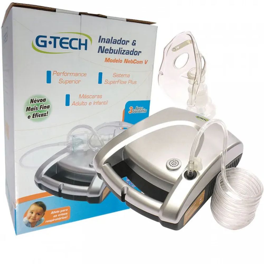 nebulizador compressor inalador silencioso nebcom v gtech 10824 3 b4c60fc4591fa02cd4e4f6f2f8c88c2e Nebulizador Compressor Inalador Silencioso Nebcom V Gtech