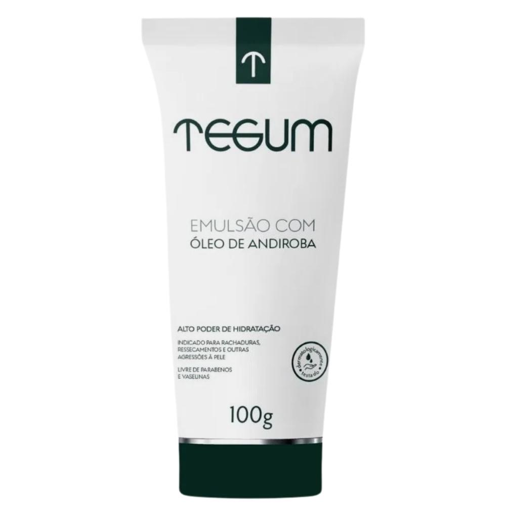 tegum creme pomada hidratante emulsao oleo de andiroba 100g 7287 1 6c9a6583695379939b3152e0d3a32a6b 2 Tegum Creme Emulsão Hidratante com Óleo de Andiroba