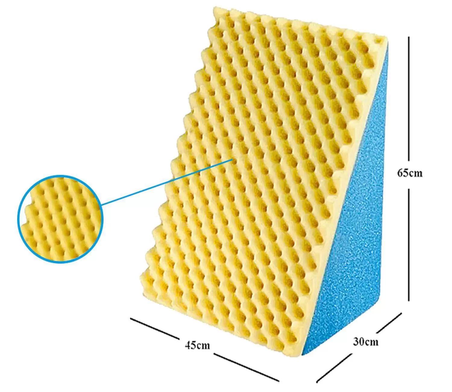 Triângulo de Espuma Ortopédico com Capa - Luckspuma - Comfort Luck - Capa de TNT